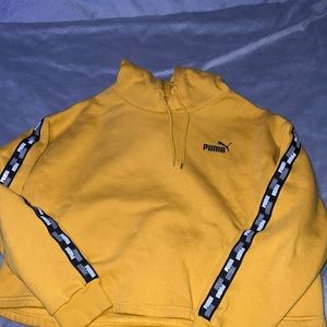 Cropped Puma Hoodie